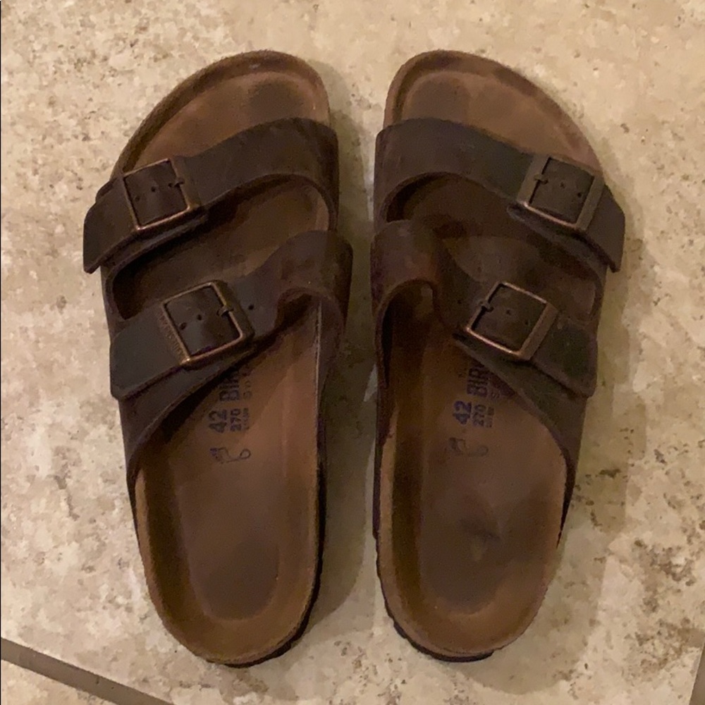 Men’s leather Arizona Birkenstock shoe